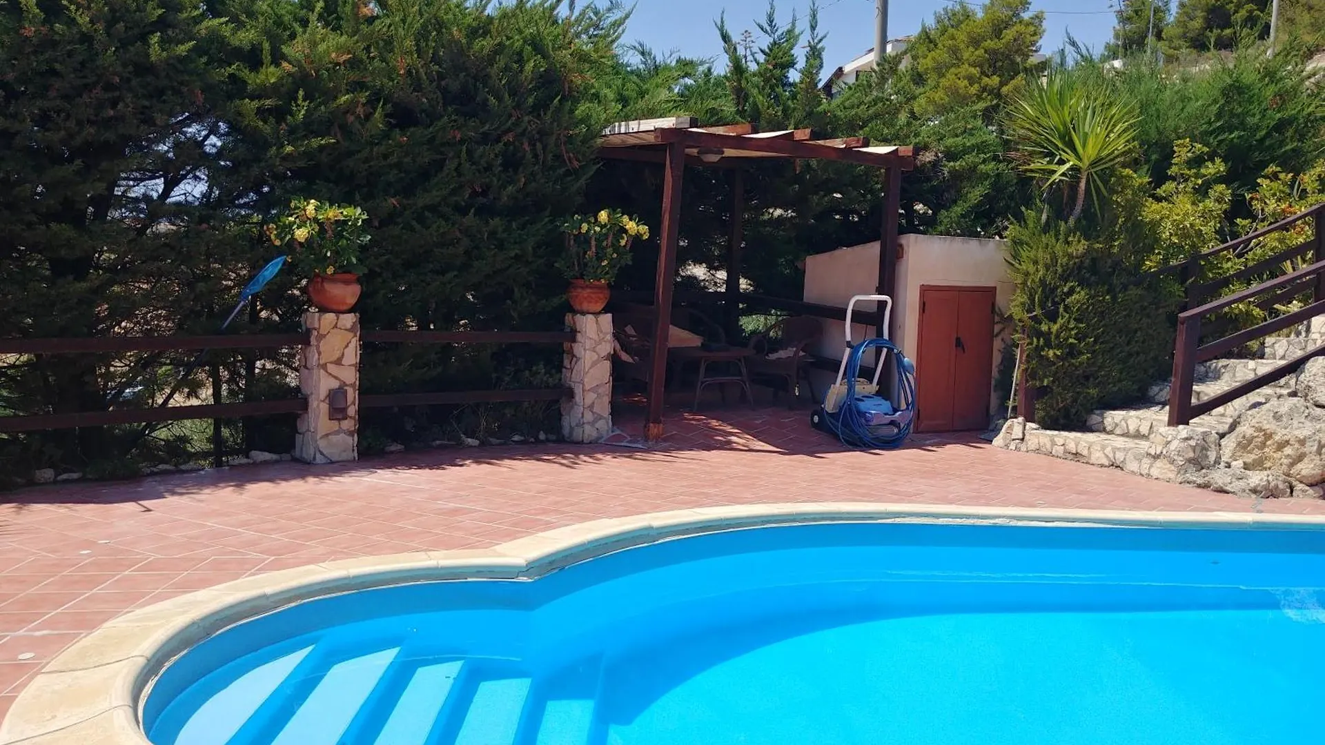 別荘 Giallonardomare-Villa Con Piscina レアルモンテ イタリア